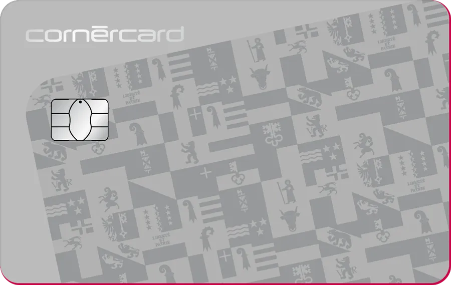 Carta di credito Cornèrcard Classic  per clienti privati in design argento