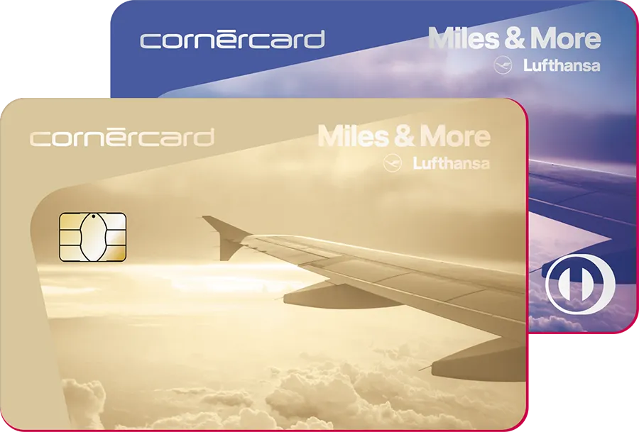 Cornèrcard Miles & More Gold Visa/MC + Diners pour le clients privés