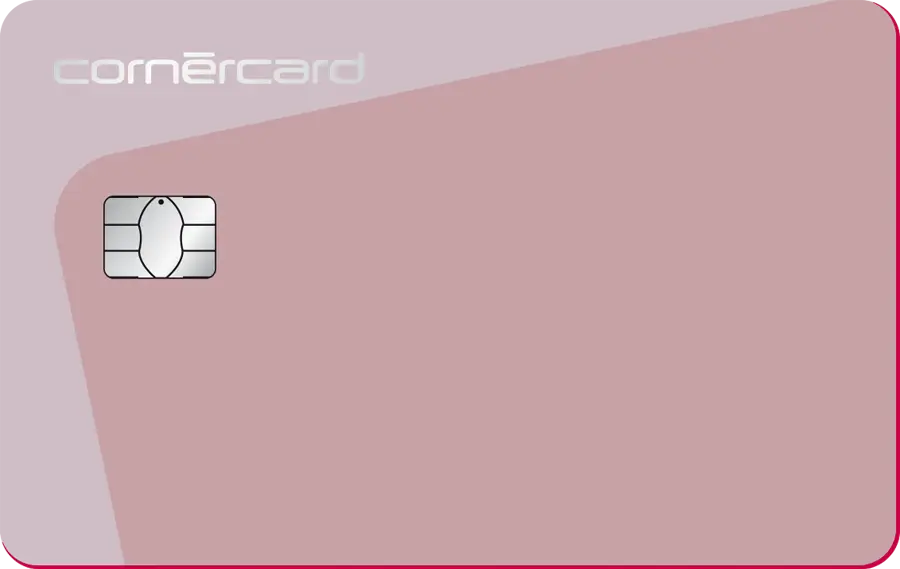 Cornèrcard Gold in design Rosè Gold