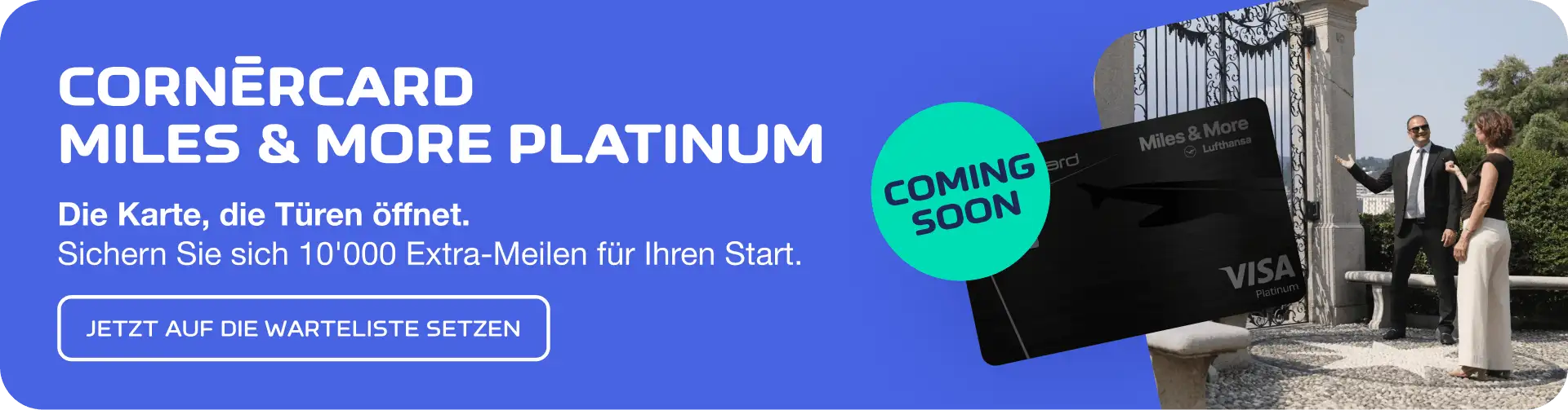 Coming soon: Cornèrcard M&M Platinum