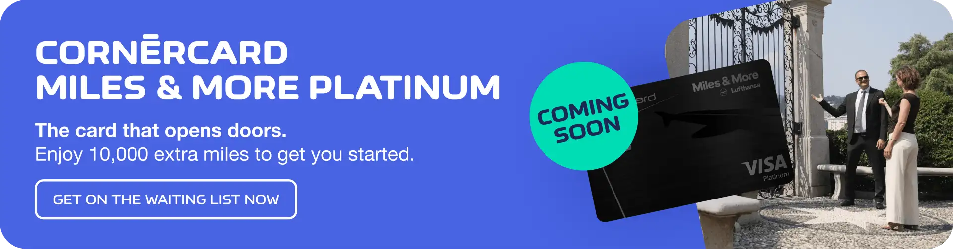 Coming soon: Cornèrcard M&M Platinum