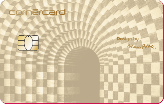Cornèrcard Gold Botta (design) - carte de crédit