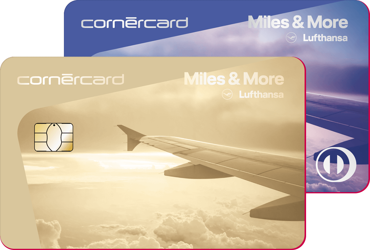 Kredikarten Cornèrcard Miles & More Gold Visa/Mastercard + Diners für Privatkunden